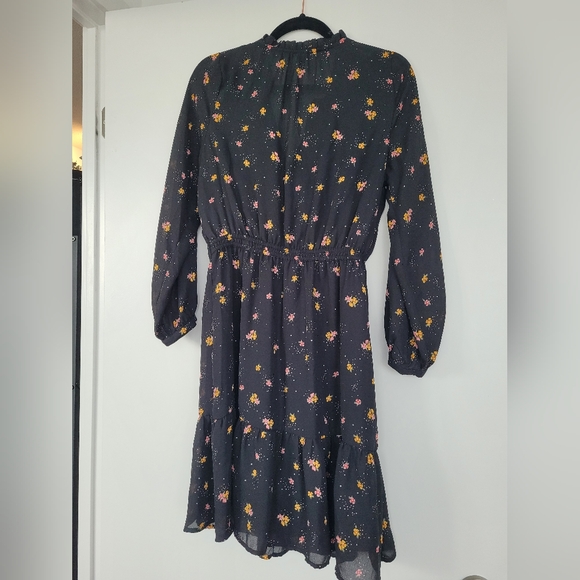 Floral long sleeved dress, size small - Picture 8 of 16